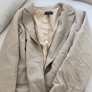 tan blazer
